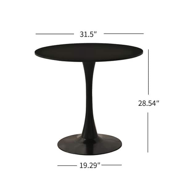 Round Dining Table With Metal Base - Bed Bath & Beyond - 41550452