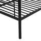 preview thumbnail 10 of 10, Metal Twin Over Full Bunk Bed Kids Bed with Trundle and Under-bed Storage