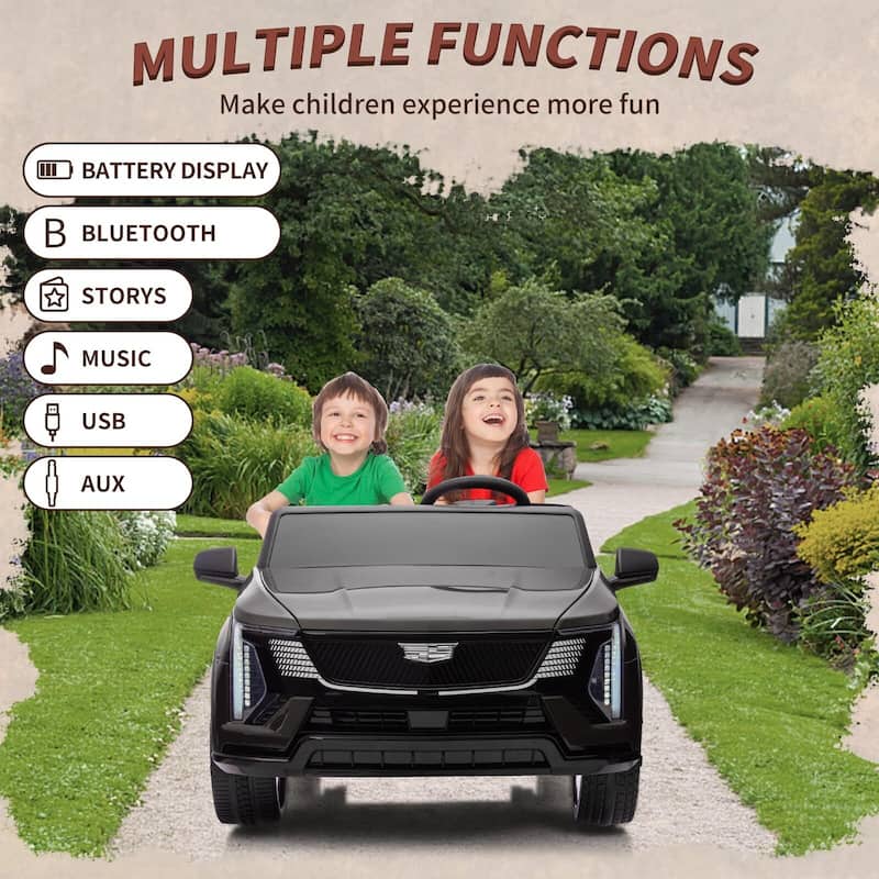 24V Ride on Car, Licensed Battery Powered Electric Vehicle