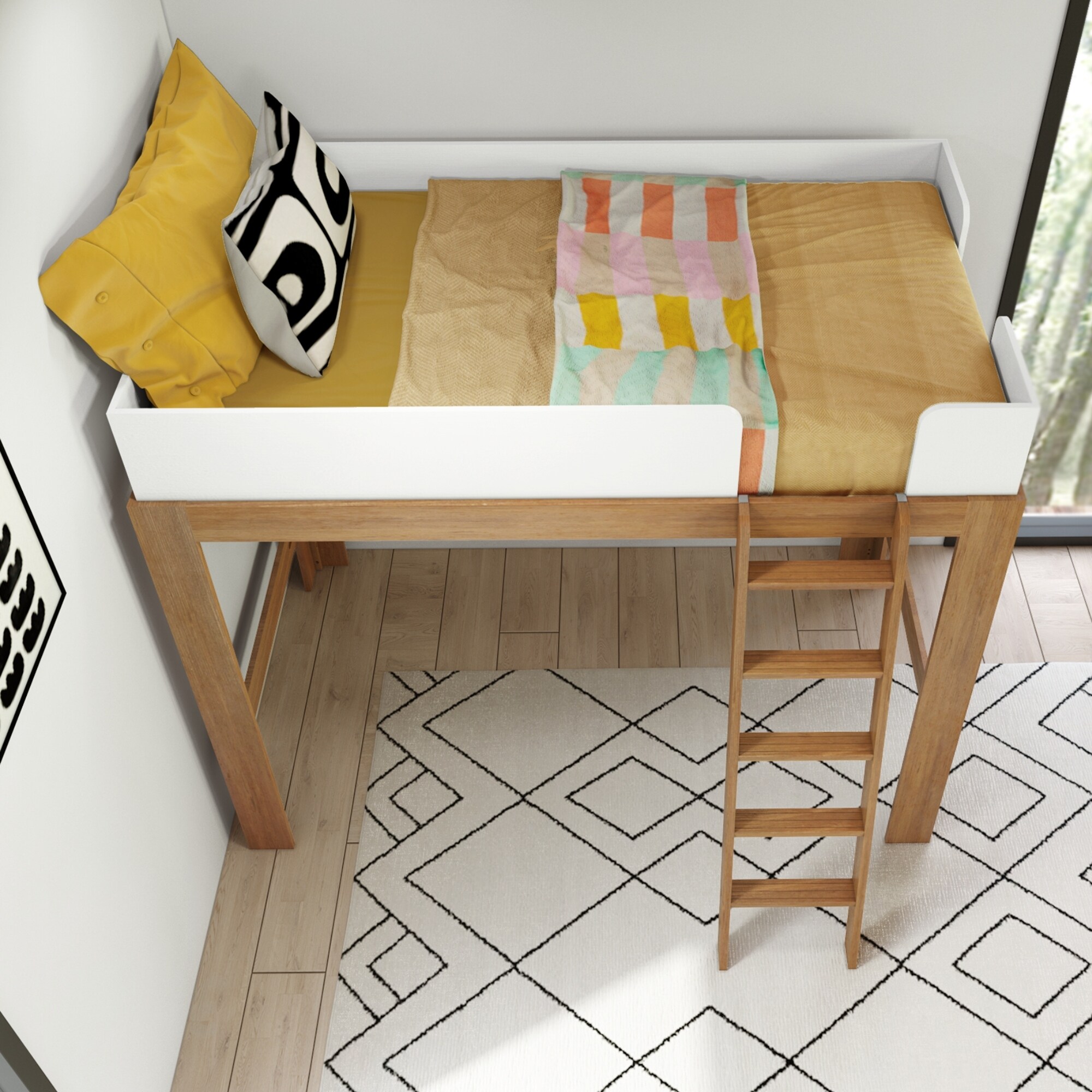 Medium loft bed on sale