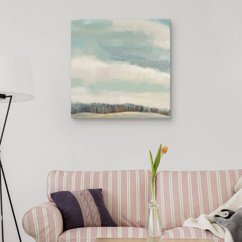 Golden Dawn Crop by Studio Arts Canvas Art Print