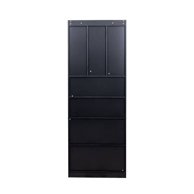 L-Shaped Corner Computer Desk for Home Office or Study desk, Study Modern Style Table with Drawers, Bookshelf & Hutch