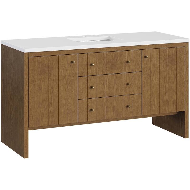 James Martin Vanities 435-V60S-3WZ Hudson 60" Free Standing Single