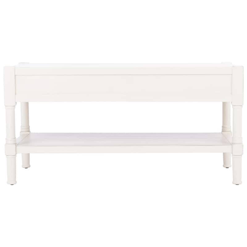 SAFAVIEH Filbert 2-Drawer Bottom Shelf Coffee Table - 37.8" W x 19" L x 19" H