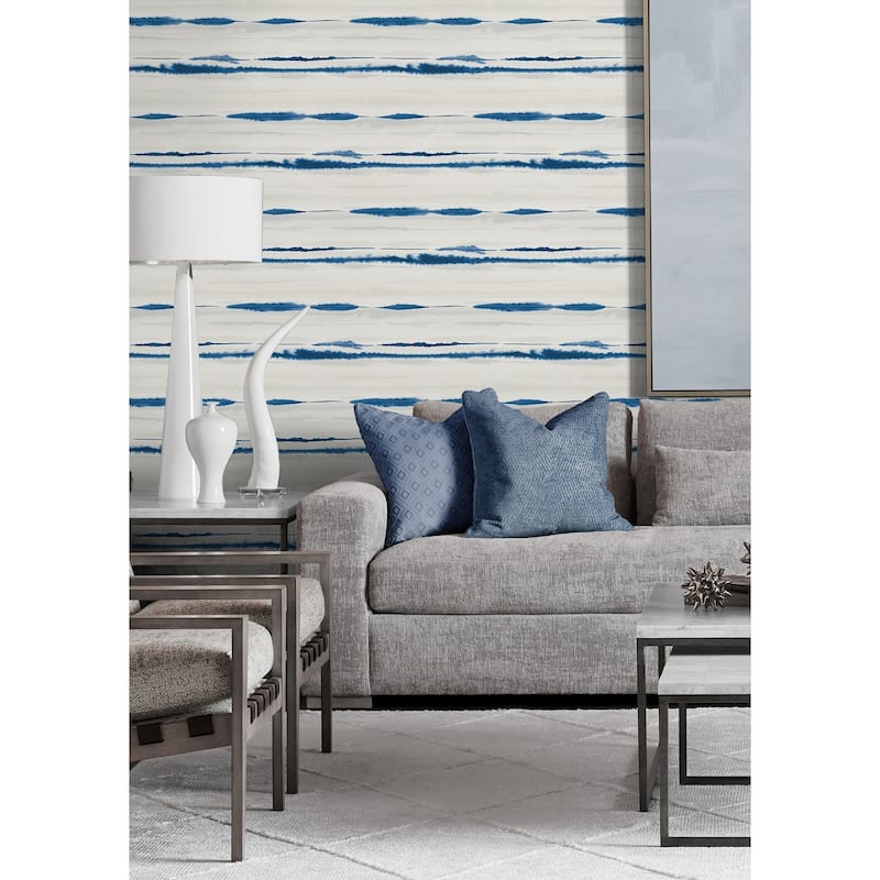 Luxe Haven Horizon Stripe Peel and Stick Wallpaper