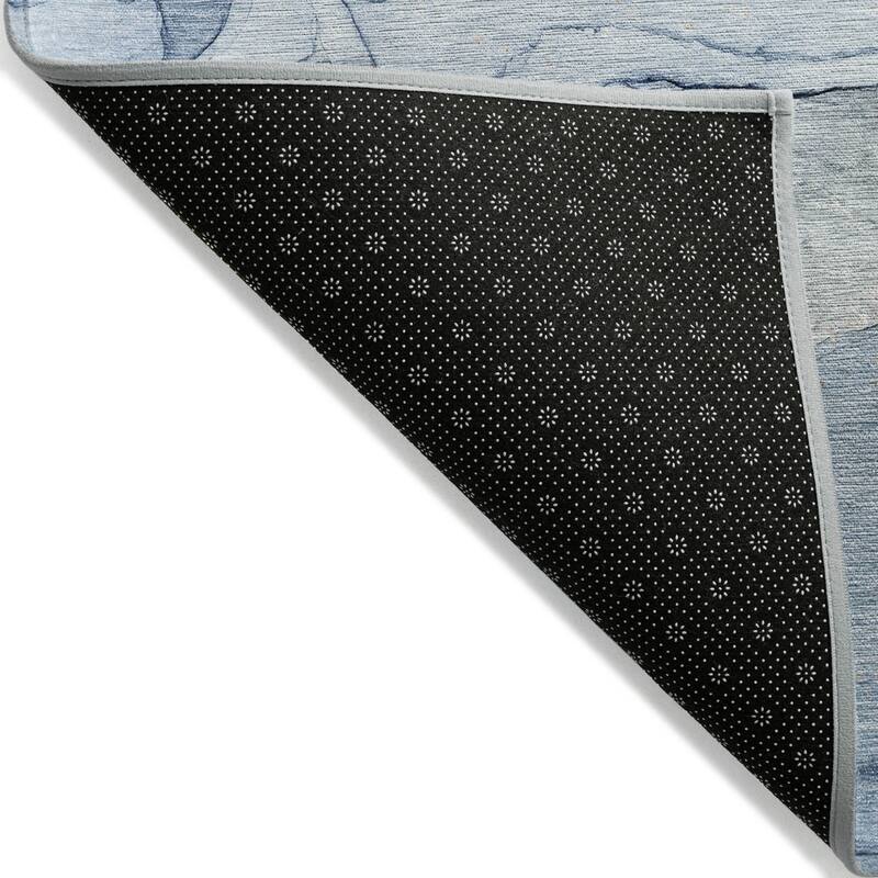 Dava Contemporary Abstract Weather Resistant Versatile Elegance Outdoor Rug