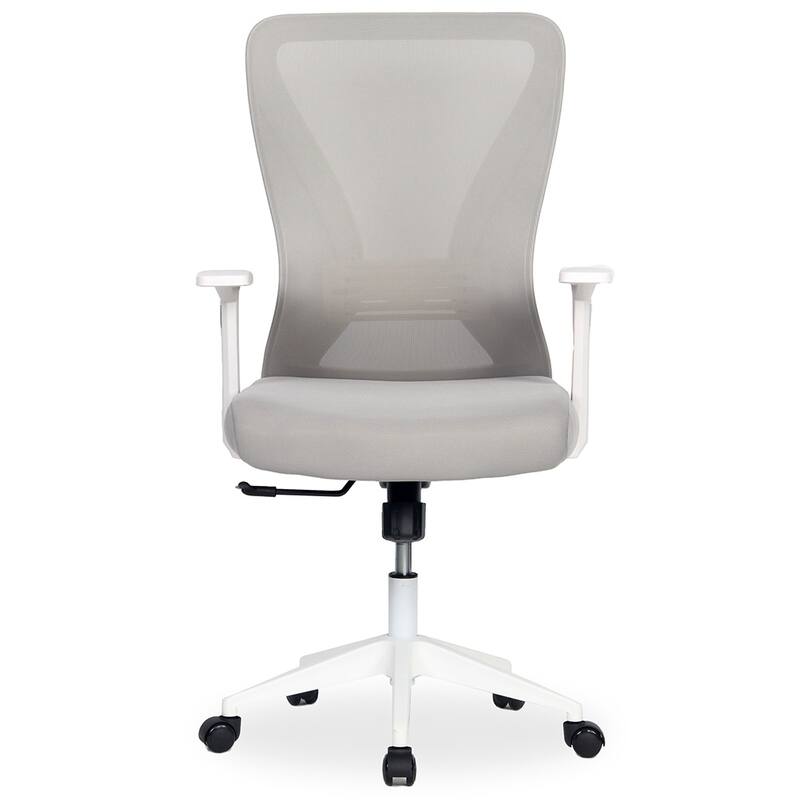 Modern Home Xelo Solo Mid-Back Desk/Office Task Chair, Computer Ergonomic Mesh Back Lumbar Support with Armrests