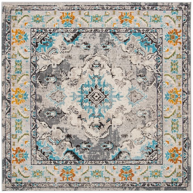 SAFAVIEH Monaco Lillie Boho Medallion Distressed Area Rug