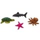 preview thumbnail 3 of 1, Get Ready Kids Ocean Animal Playset, 7 Pieces