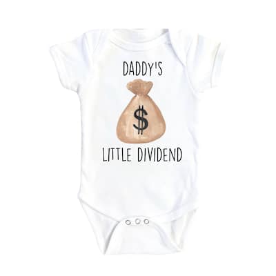 Finance Dividend - Baby Boy Girl Clothes Infant Bodysuit Funny Cute Newborn