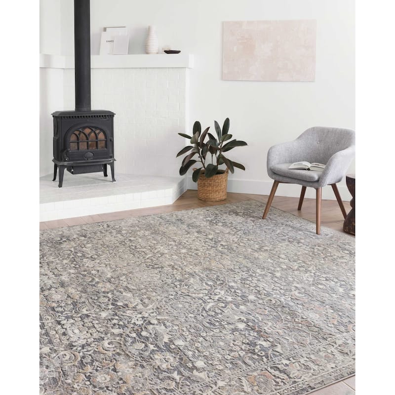 Alexander Home Heather Botanical Dimensional Area Rug
