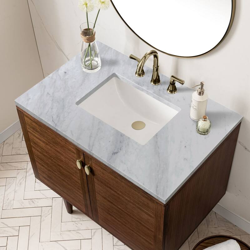 James Martin Vanities 670-V36-3CAR Amberly 36" Free Standing or Wall