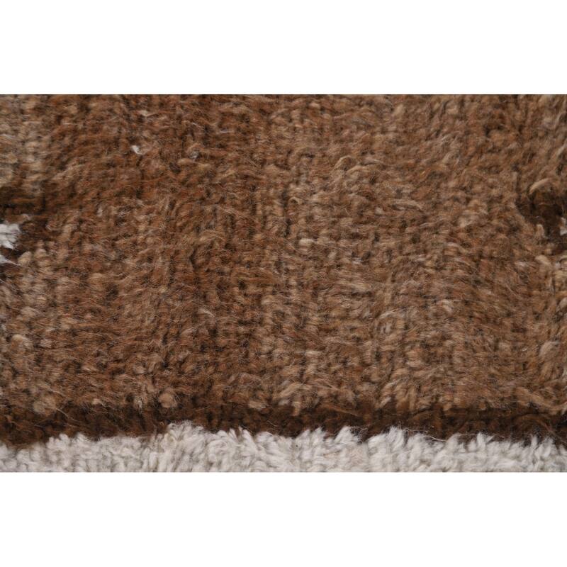 Anatolian Runner Rug Hand-knotted Wool Carpet - 3'2"x 11'7"