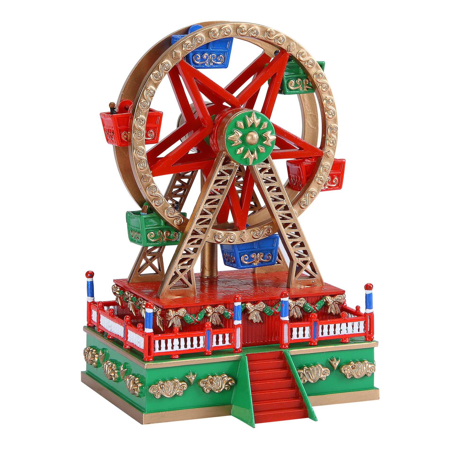 Mr. Christmas Mini Carnival Music Box - Ferris Wheel - Bed Bath