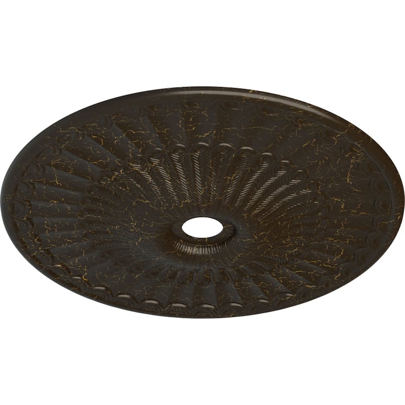 36 5/8"OD x 3 5/8"ID x 2 3/8"P Galveston Ceiling Medallion