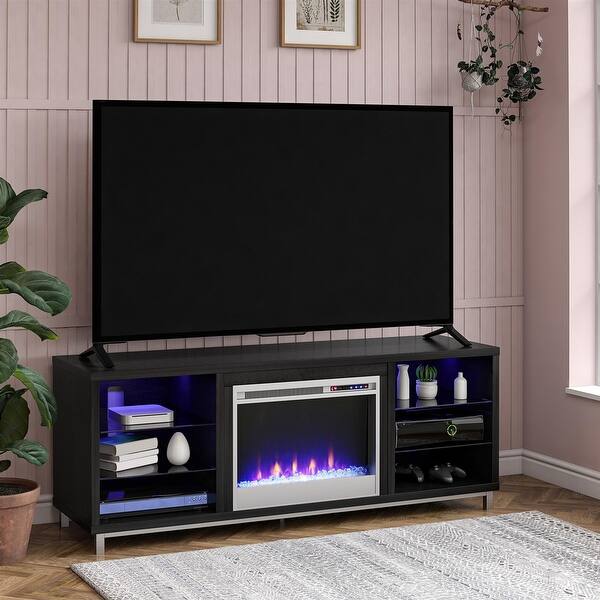 Avenue Greene Westwood Fireplace TV Stand TVs up to 70 Inches Wide On