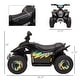 preview thumbnail 9 of 8, Aosom 6V Kids ATV Ride-On, Electric Quad for Toddlers, Black
