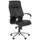 preview thumbnail 3 of 3, Safavieh Fernando Black Desk Chair - 26" x 26.8" x 47.2"