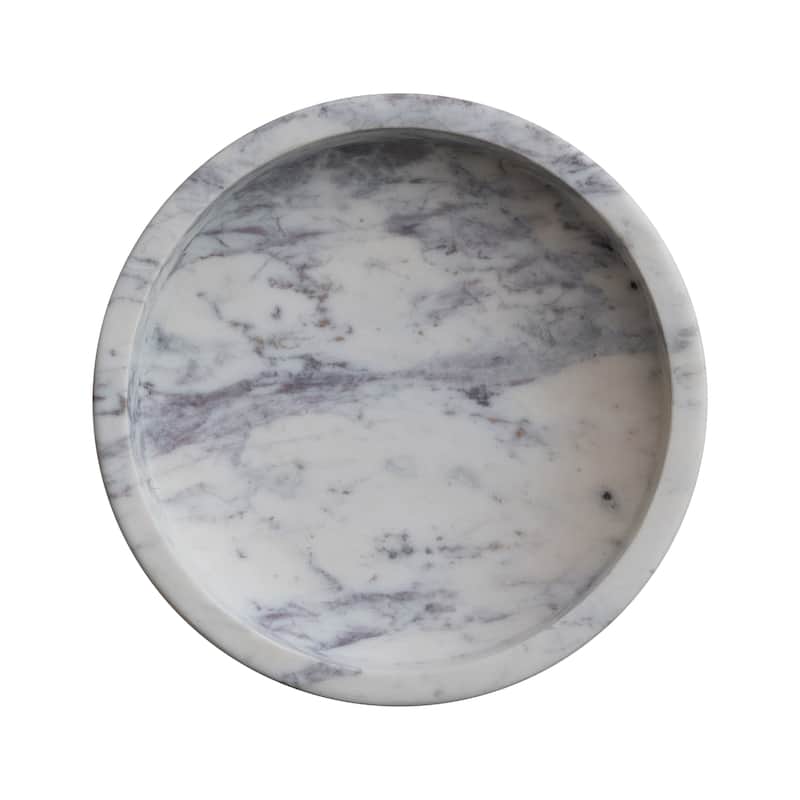 Marble Pedestal - 10" Diameter x 5" H