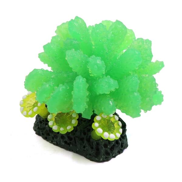 Shop Silicone Glowing Effect Decorative Coral Reef Plant Aquarium