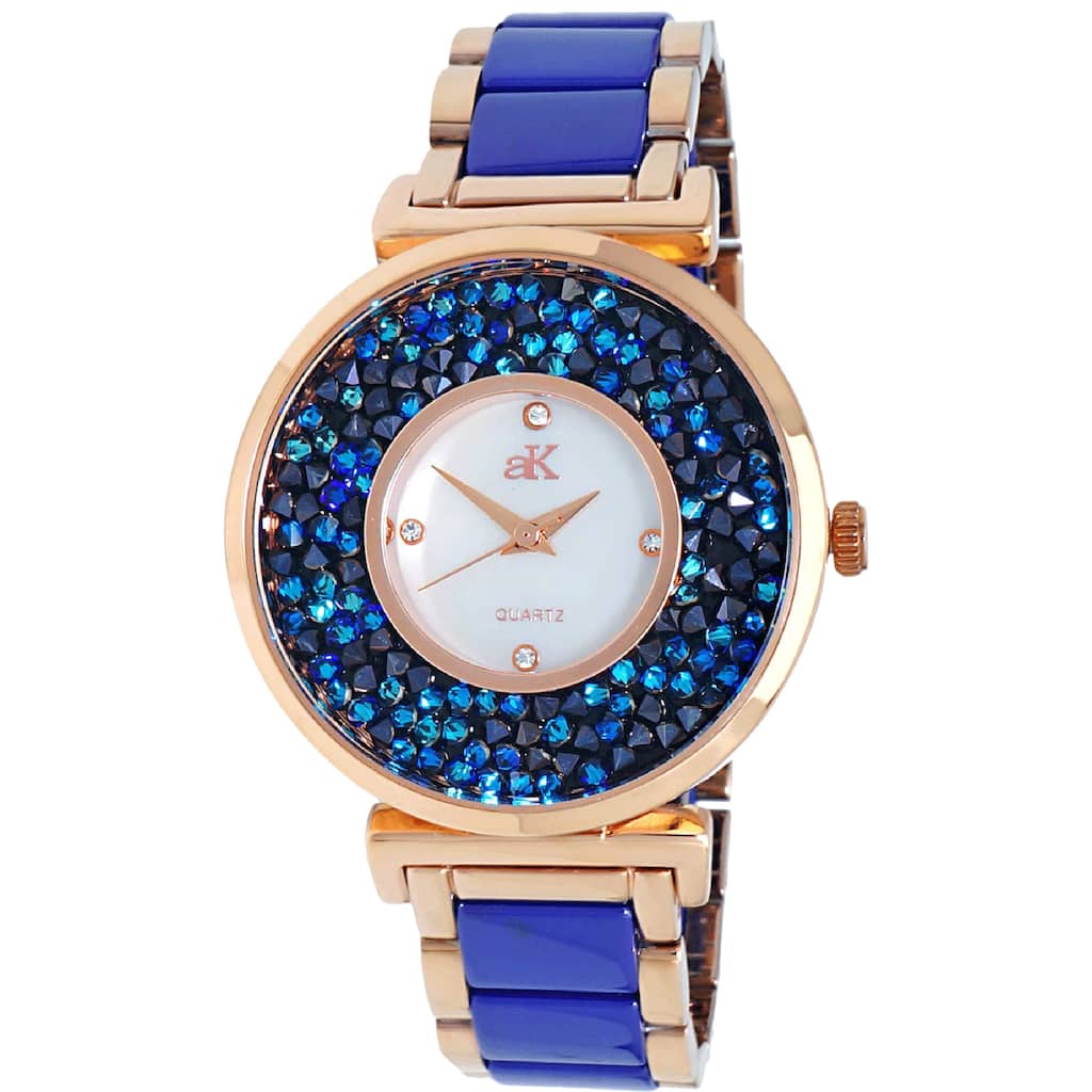 Adee Kaye Women's Pisa Mother of Pearl Dial Watch - AK8663 - Mother of Pearl - One Size
