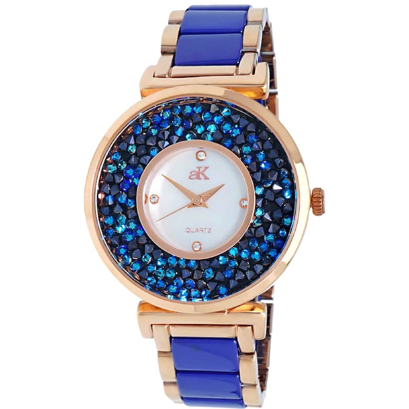 Adee Kaye Women's Pisa Mother of Pearl Dial Watch - AK8663 - Mother of Pearl - One Size