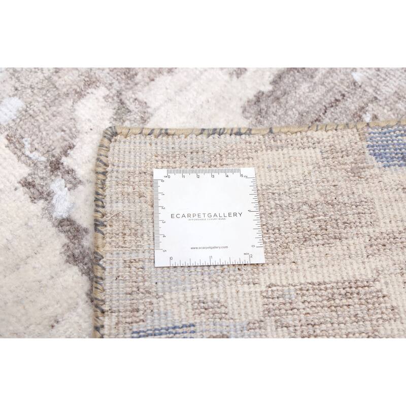 ECARPETGALLERY Hand-knotted Alma Grey Rug - 9'0 x 11'11