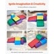preview thumbnail 2 of 8, 5-Piece Set Multi Color PU Leather 5-Piece Foam Climbing Blocks Set for Kids and Safe - Multi Color - N/A
