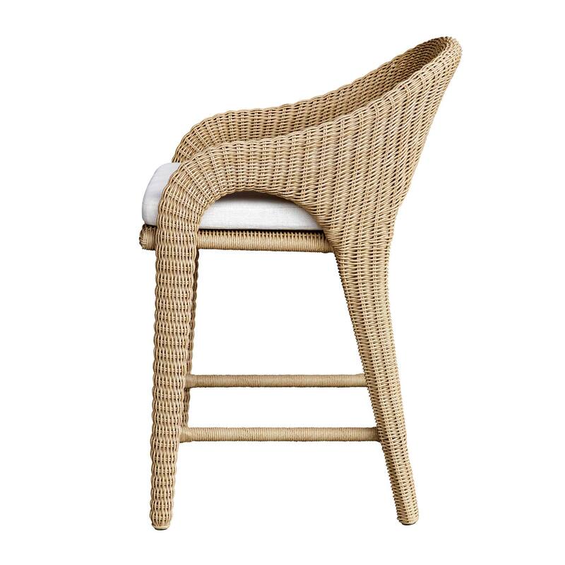 Uttermost Kavali Outdoor Wicker Stool