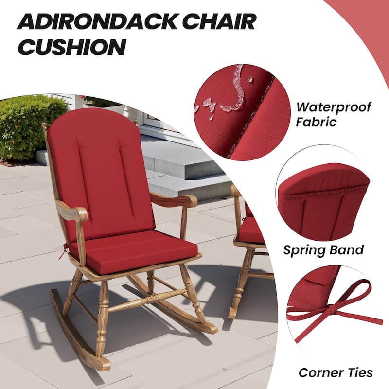 Adirondack Chair Cushion Patio Chair Pad for Indoor and Outdoor