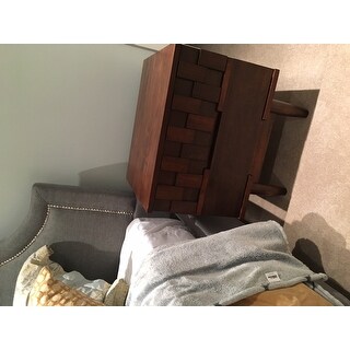 Carson Carrington Tessuto 2-drawer Night Stand