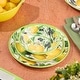 preview thumbnail 5 of 5, Certified International Limone Melamine 12 pc Dinnerware Set - 11.00"L x 11.00"W x 0.50"H