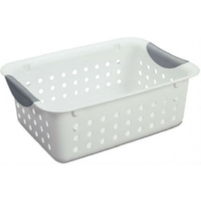 Sterilite 16228012 Small Ultra Basket, White