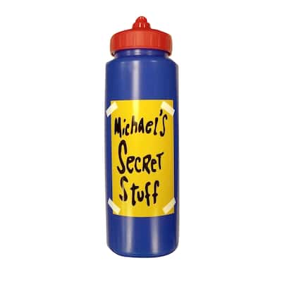 Michael's Secret Stuff Water Bottle - 32 Oz. - Blue