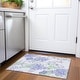 preview thumbnail 38 of 47, Premium Washable Super Soft Coral Starfish Coastal Mayfield Rug Blue - 1' 8" x 2' 6" - Rectangle