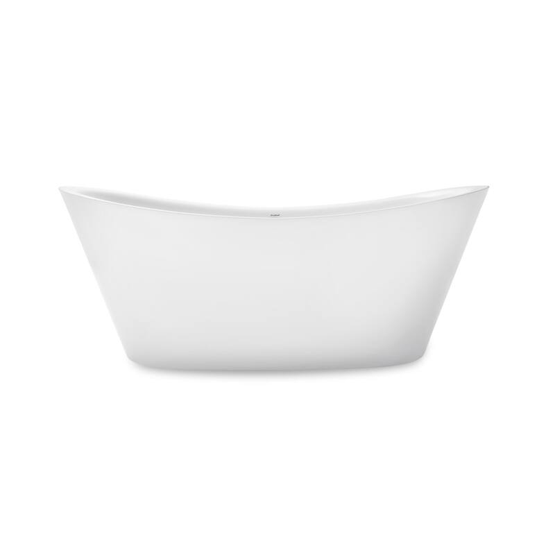 Swiss Madison Ivy 67" Free Standing Acrylic Tub with Center Drain and