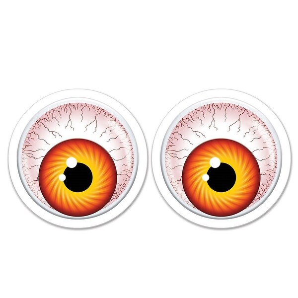 Shop Club Pack Of 24 Giant Googly Eyeballs Halloween Decorations