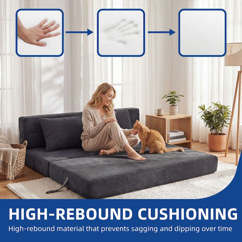 Moasis Convertible Folding Sofa Bed