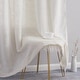 preview thumbnail 26 of 62, HLC.me Madison Faux Linen Textured Sheer Privacy Sun Light Filtering Window Grommet Thick Curtains Panels, Set of 2