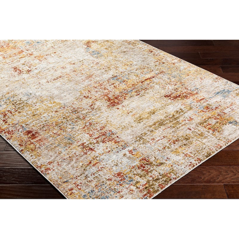Livabliss Transitional Mona Lisa Abstract Area Rug