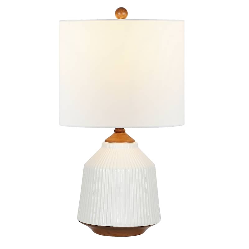 SAFAVIEH Lighting Juozapa 22-inch LED Table Lamp - 12" W x 12" L x 22.25" H - 12Wx12Dx22H