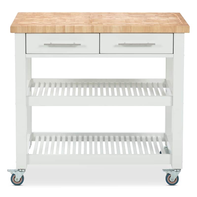 Chris & Chris Pro Chef Work Station Natural All Wood