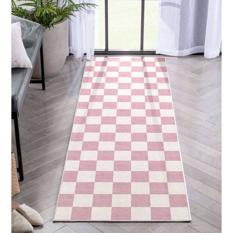 Well Woven Apollo Square Modern Geometric Flat-Weave Area Rug