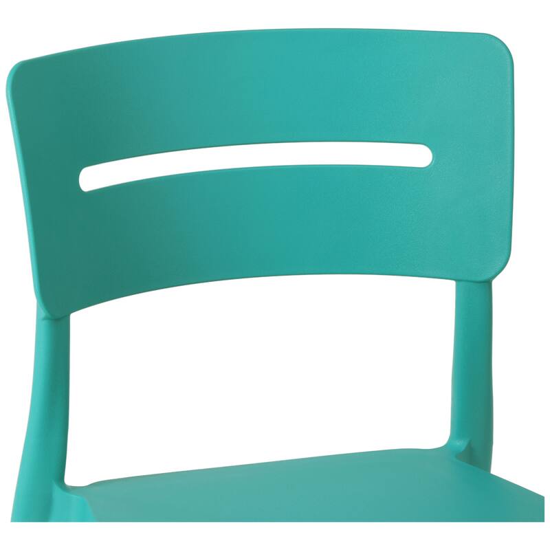 Frond and Form 4-Person Outdoor Square Dining Set