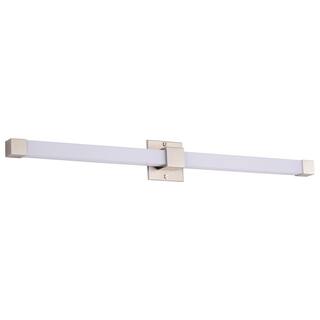 Brightwyn 35 Inch LED Vanity Brushed Nickel Finish - Brushed Nickel