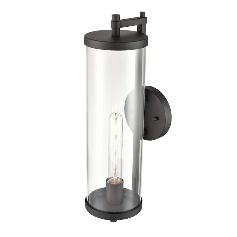 Millennium Lighting Beckham 1 Light Outdoor Wall Sconce in Textured Black