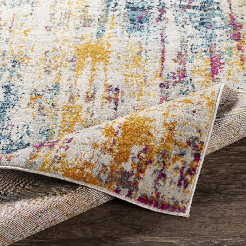 Livabliss Industrial Floransa Abstract Area Rug