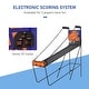 preview thumbnail 5 of 7, Soozier Foldable Basketball Arcade Game Electronic Office Home Scoring Hoop Shot with Mutiple Modes