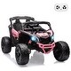 preview thumbnail 32 of 47, 12V Ride on UTV Car, Licensed Can-Am Electric Off-Road UTV Car Pink