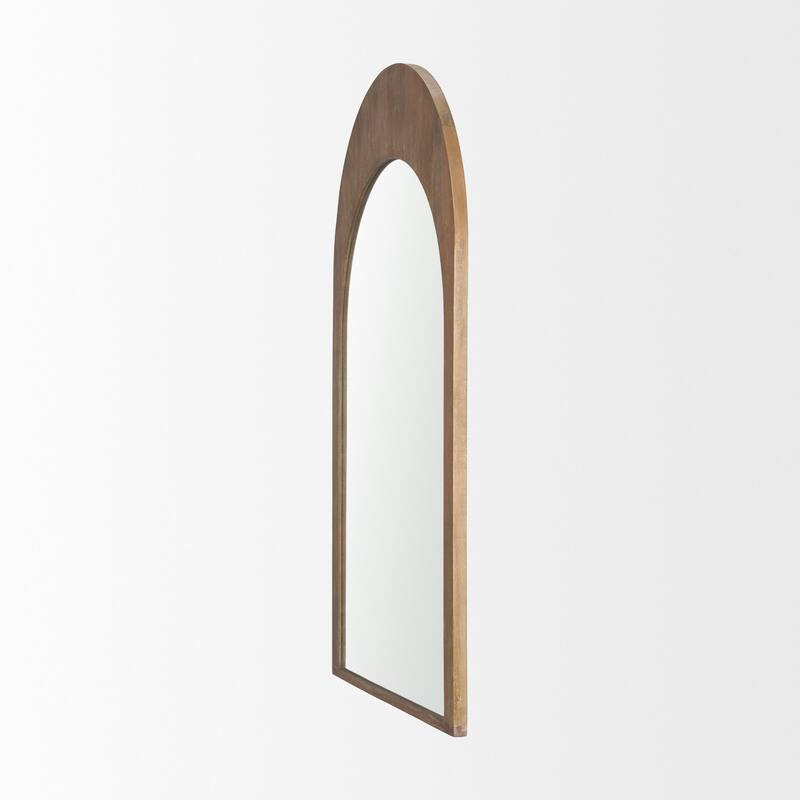 Celeste Dark Brown Medium Arched Mirror - 30.0L x 1.0W x 48.0H